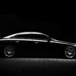 black sedan